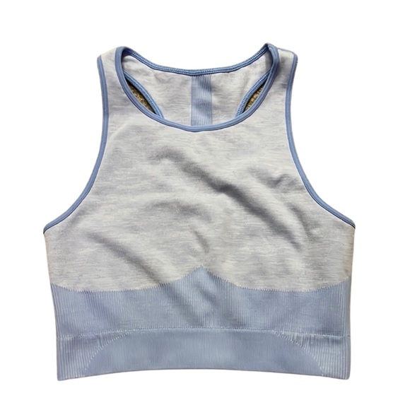 Koral Sculpt Flex High Neck Sports Bra Blue Combo size M NWT - Picture 2 of 4